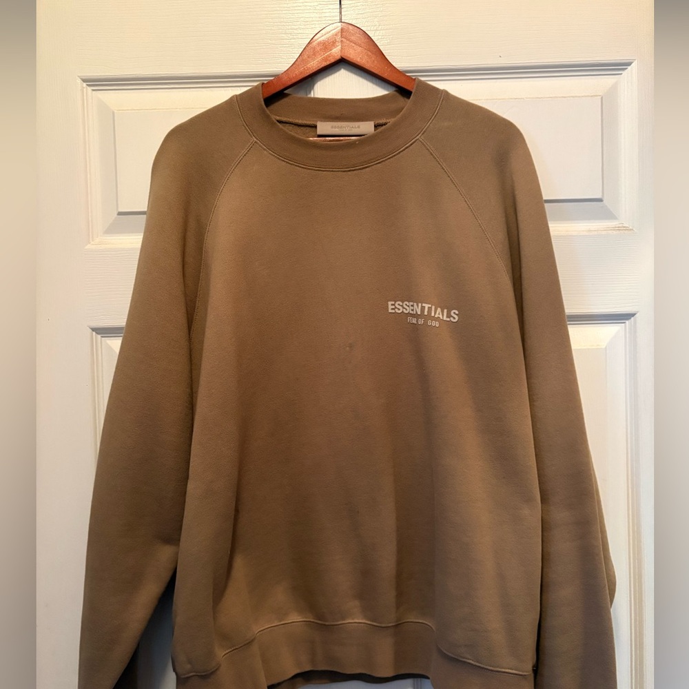 Fear of God Essentials Brown Pullover - Picture 1 of 3